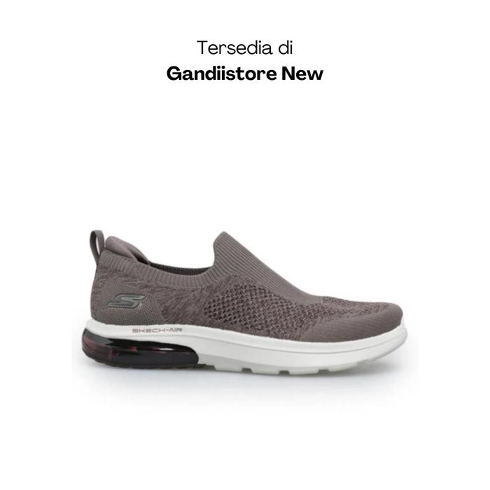 Sepatu Slip On Pria Skechers Go Walk Air 2 Taupe 216242/TPE Men BNIB