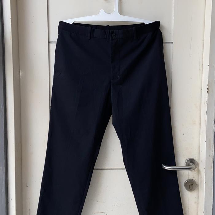 UNIQLO Ezy Ankle Long Pants Navy