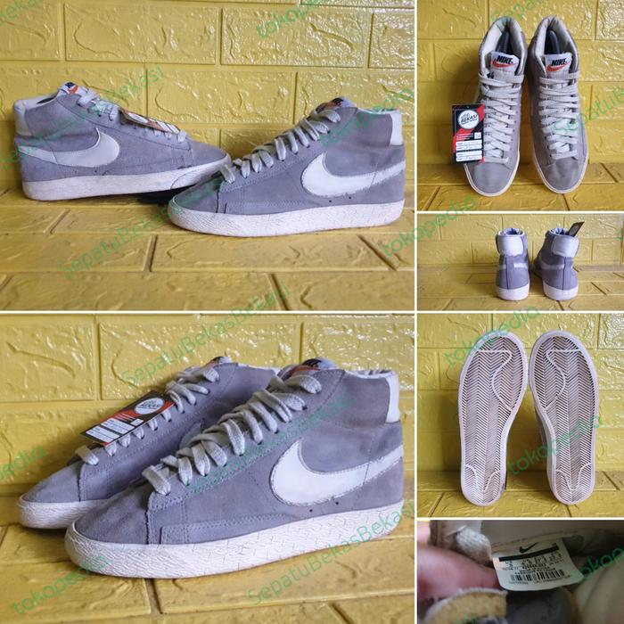 NIKE BLAZER MID SIZE 37.5 (23.5 CM) SECOND ORIGINAL.