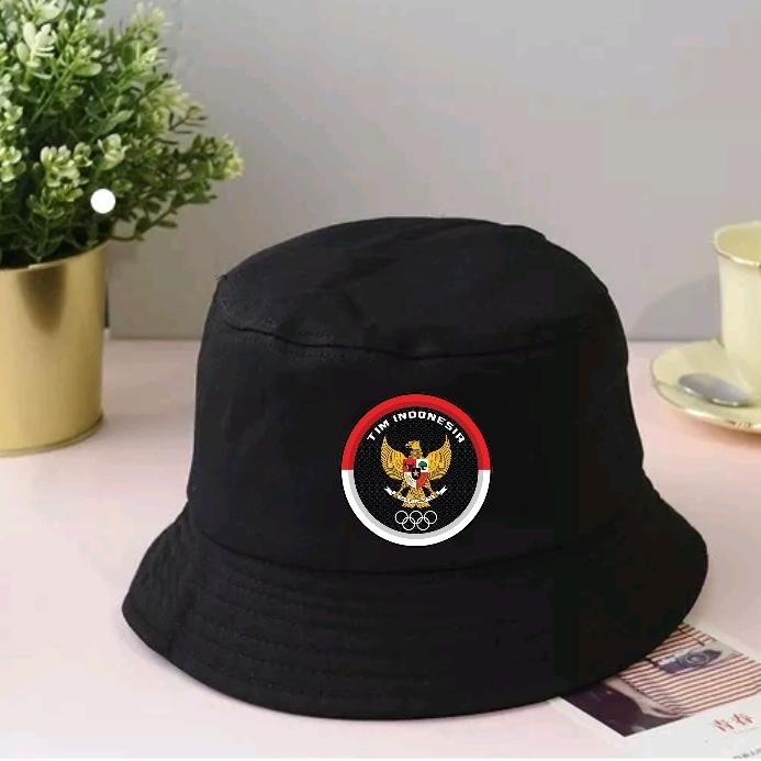 topi bucket hat Indonesia segames / Asean games