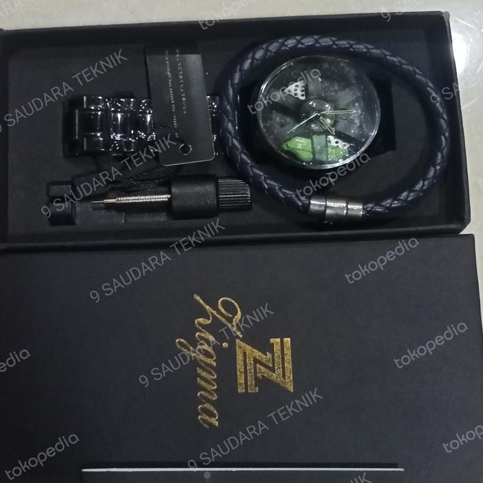 zigma jam tangan analog water resistant anti air murah