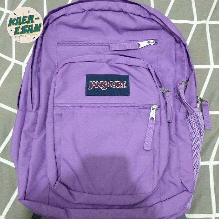 Sale Tas Backpack JanSport Big Student Purple Dub 100% Original