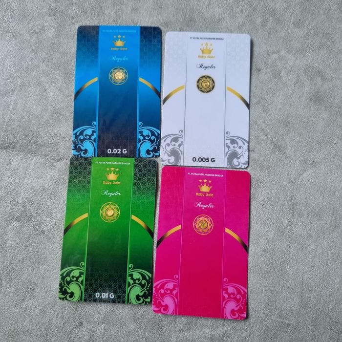 Emas Murni 24k untuk Light Frame / Tambahan Mini Gold