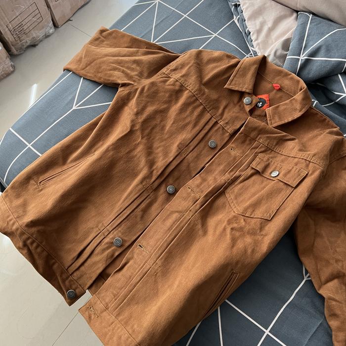 Jaket Pria Humblezing Coklat Size L