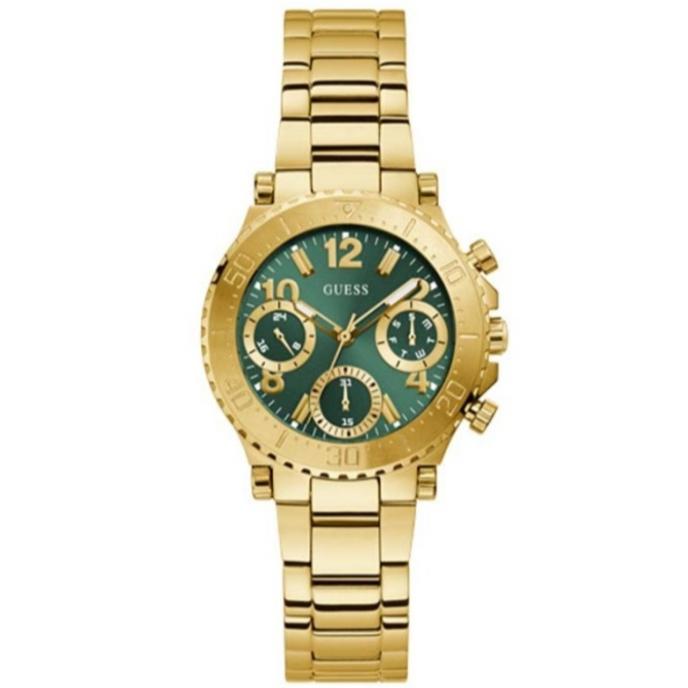 Jam Tangan Analog Wanita GUESS GW0465L5 Gold Original