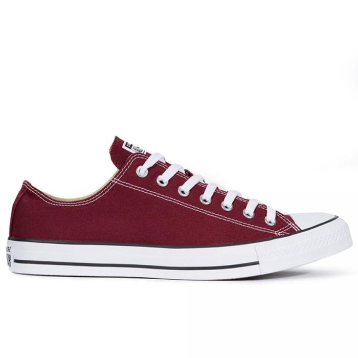 Sepatu Sneakers Unisex Converse CT AS Ox Maroon White Original M9691C