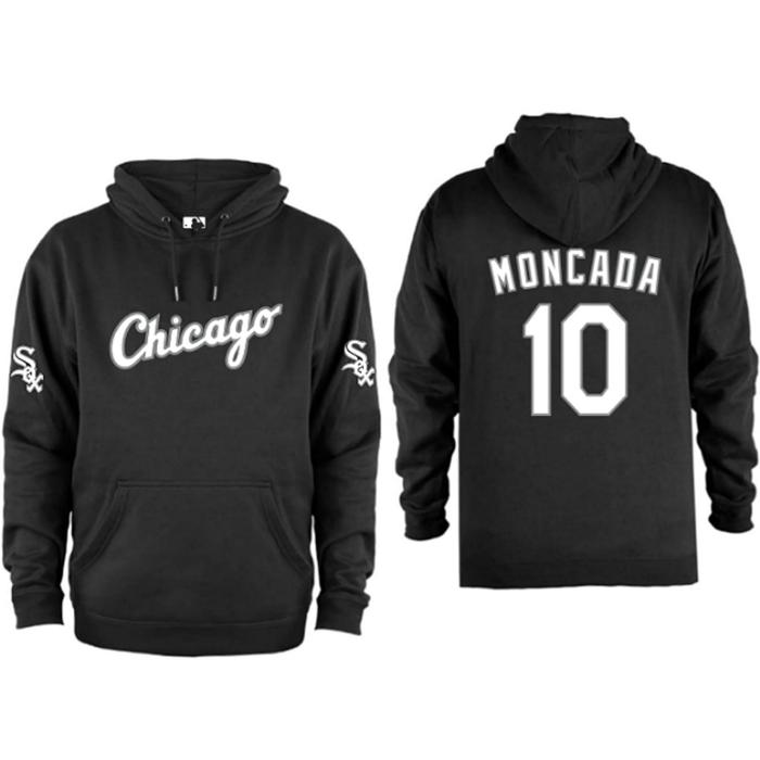 YOAN MONCADA - CHICAGO WHITE SOX MLB AUTHENTIC COTTON FLEECE HOODIE