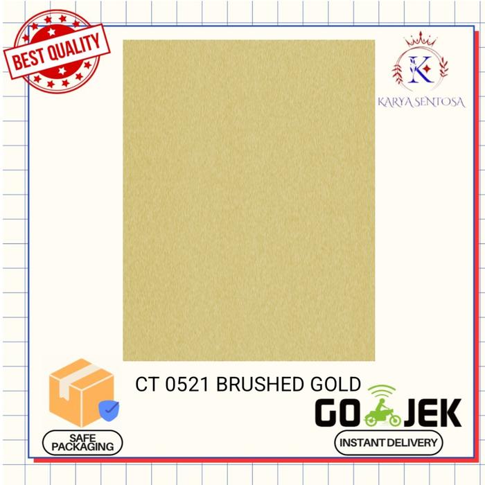 HPL CARTA CT 0521 BRUSHED GOLD