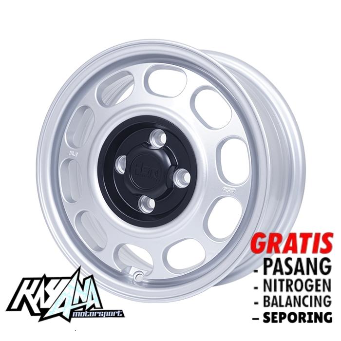 Velg mobil hsr klg r14 pcd 4x100 ayla calya sigra HSR WHEEL KLG R14