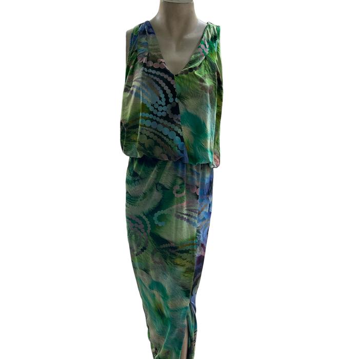 Solemio Green Dress