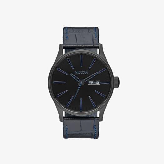 Nixon Sentry Leather Navy