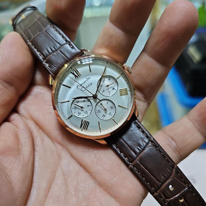jam tangan pria ALEXANDRE CHRISTIE 6568 MFLRGSL
