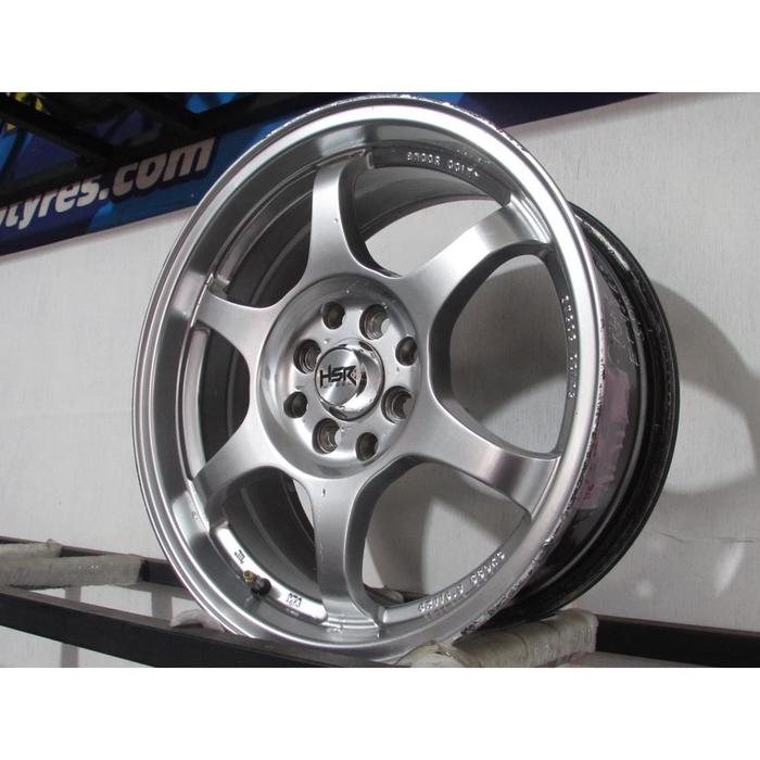 jual velg racing bekas YUZAWA R16 8X100114 HSR WHEEL