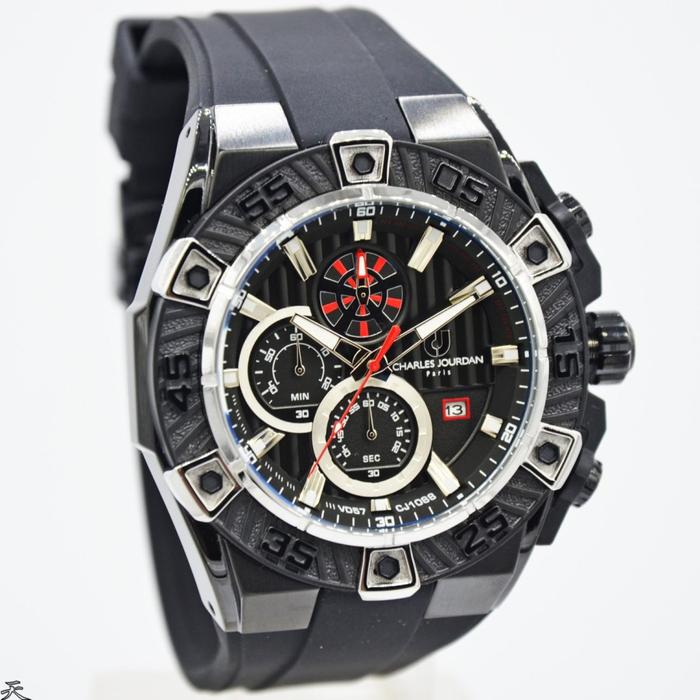 Jam Tangan Pria Charles Jourdan CJ1088-1732C Original