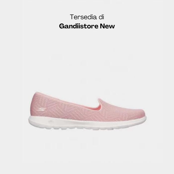 Sepatu Slip On Wanita Skechers Go Walk Lite Sweet Gal 136012/MVE Mauve