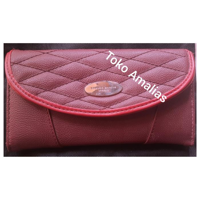 Dompet Sophie Martin preloved merah nego