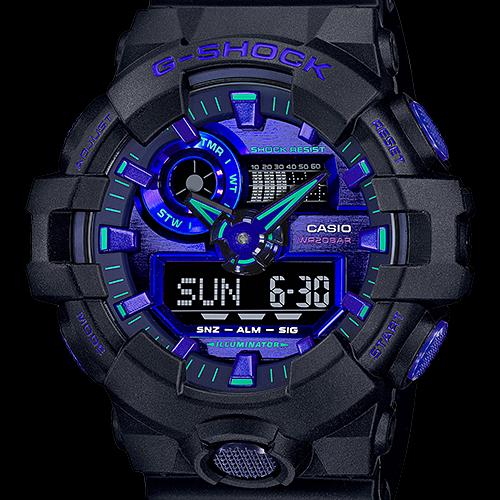 Jam Tangan Casio Gshock Pria GA-700VB-1A Original ga700vb ga700