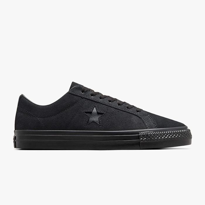 CONVERSE One Star Pro Suede Black Full Black Original Resmi PT MAP