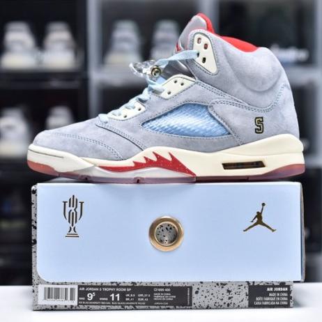 Trophy Room x Jordan 5 Retro 'Ice Blue' - CI1899-400 (Size 40-47.5)