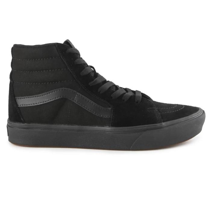 Vans Sk8 Hi Comfycush Black Black ORIGINAL RESMI