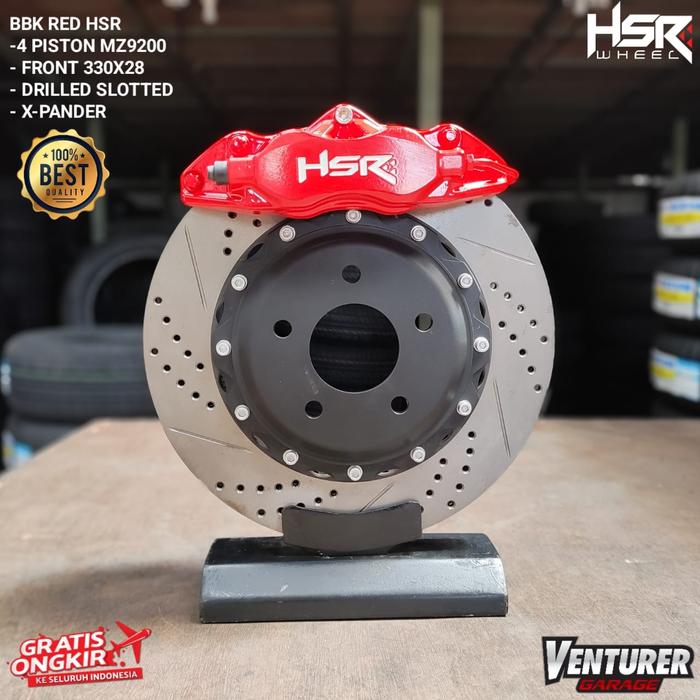 BBK (Big Brake Kit) HSR Originil pnp Mobil Mitsubishi x-pander 4 pot