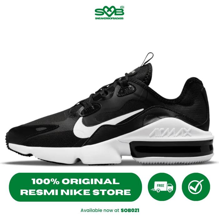 Sepatu Sneakers Nike Men Air Max Infinity 2 Black/White - CU9452-006