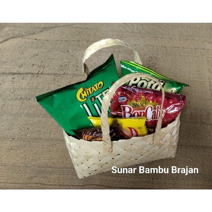 Tas Snack | Tas Bambu | Tas Besek | Tas Mini | Keranjang Mini | Tas