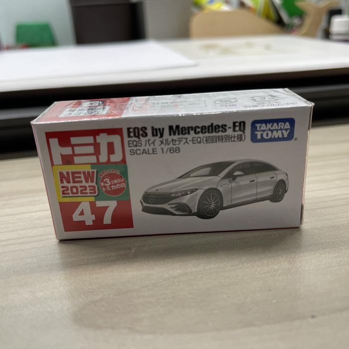 TOMICA MERCEDES BENZ EQS WHITE 1ST JAPAN SPECIAL COLOUR RARE ITEM