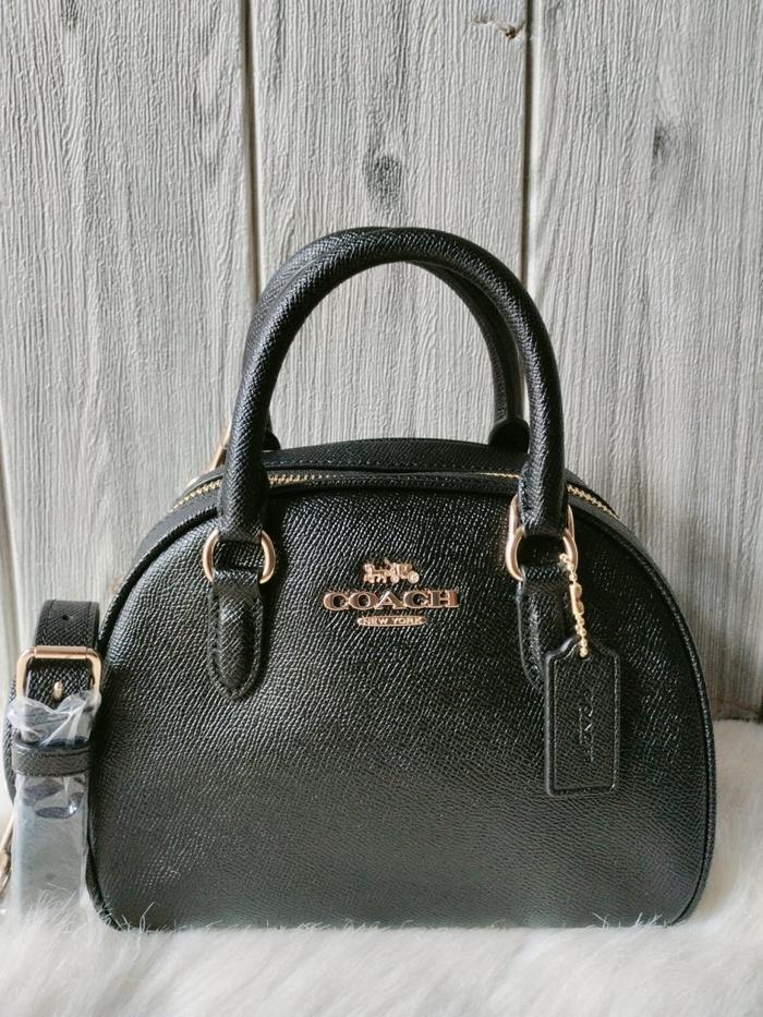 TAS BRANDED Sydney satchel Chambray Black denim multi