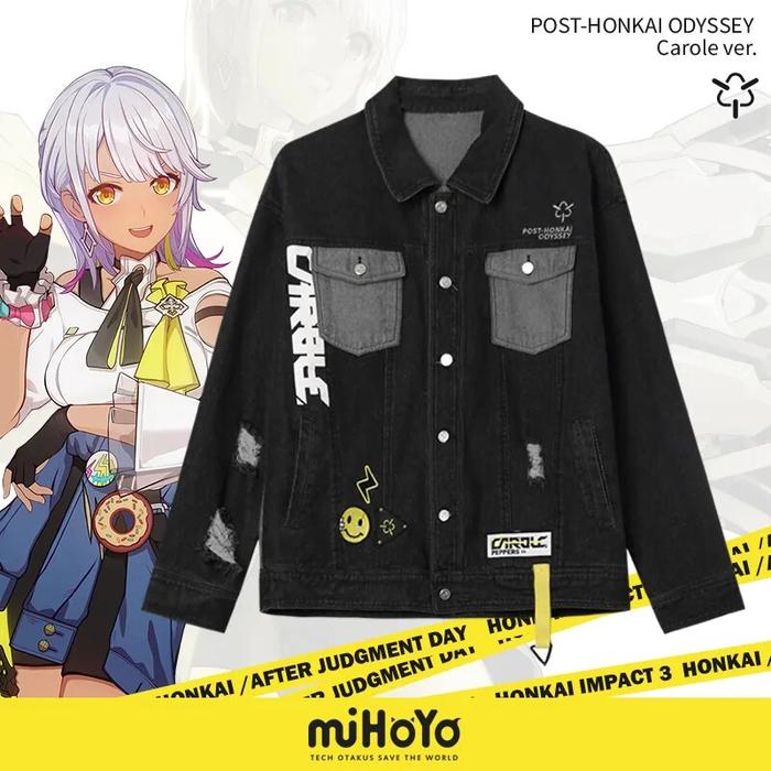 Honkai Impact 3 Carole Pepper Denim Jacket