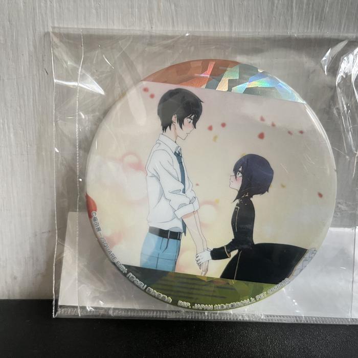 Kisekoi Hologram Can Badge - Sajuna Inui, Shinju Nnui