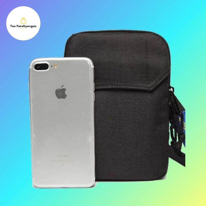 tas slempang pria original/Tas Hp pria
