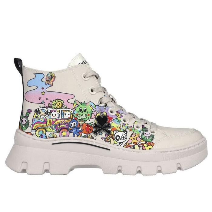 Skechers Roadies Surge x Tokidoki Womens Sneakers Shoes Natural