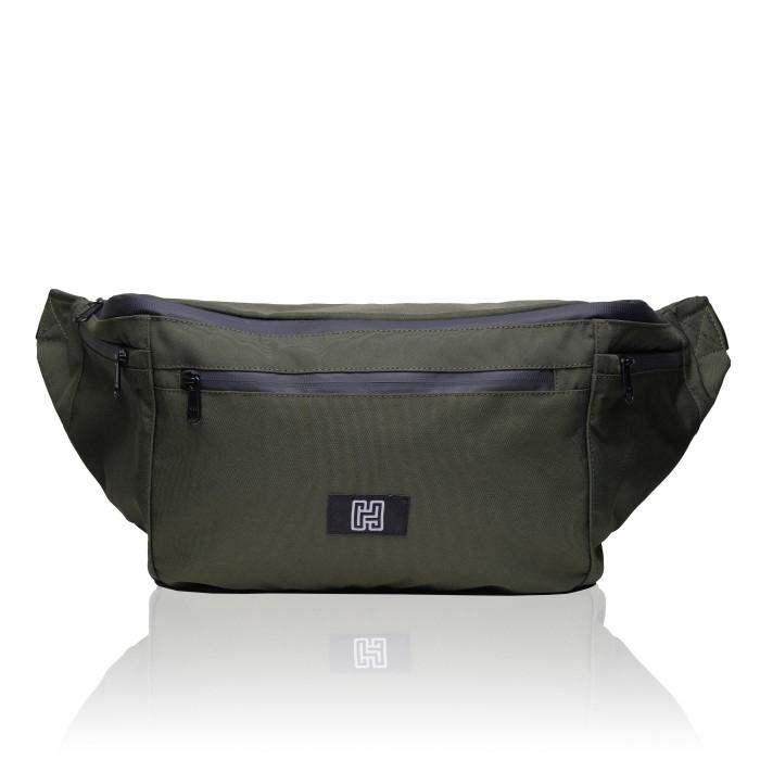 HARLOTH Wagen Olive Sling Bag Waterproof