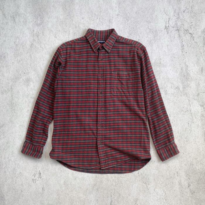 Flannel Uniqlo, Uniqlo Flannel, Second