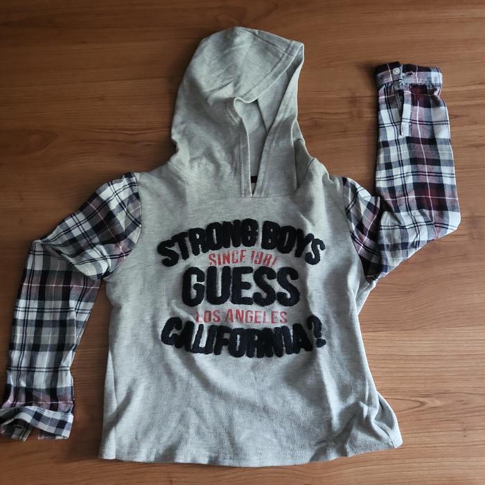 Guess Jeans Kids Lengan Panjang hoodie anak/ Baju hoodie anak sz 6