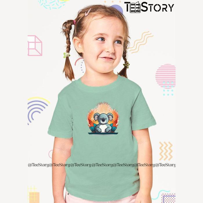 Kaos Anak Koala Opera House Sydney Australia Fireworks New Year Kids