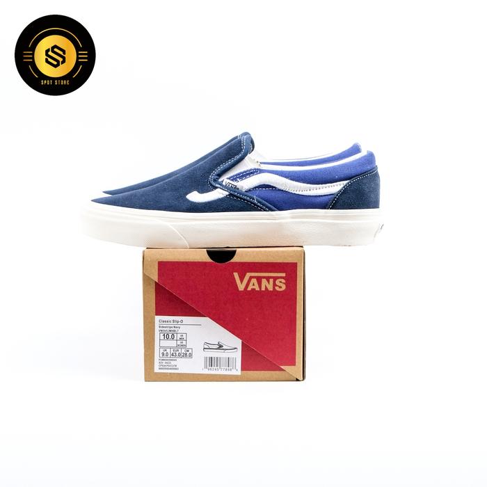 Vans Slip On Side Stripe Navy