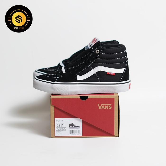 Vans Sk8 High Pro Black white Original