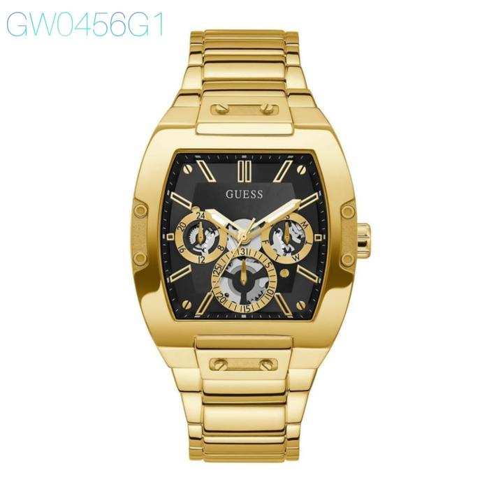 Jam Tangan Pria Guess GW0456G1 GW0456G2  Steel Original 45mm Fullset