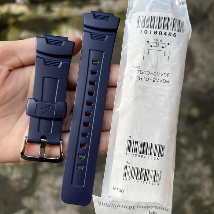 Tali strap jam tangan casio g-shock original G-7510 G-7500 band G 7500