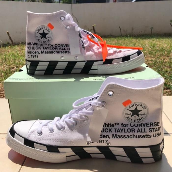 Converse X Off White Chuck 70s OG White 100% Authentic ORIGINAL