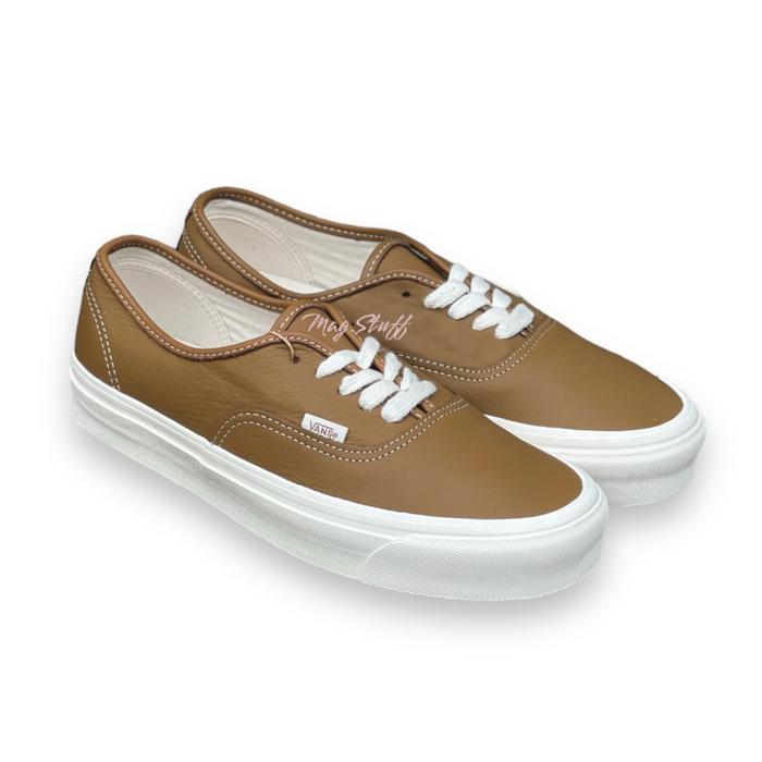 Vans Authentic 44 DX Eco Theory Leather Brown Original Resmi PT Navya