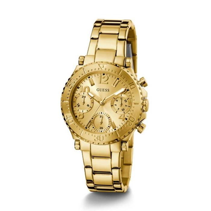 GUESS GW0465L1 COSMIC Jam Tangan Wanita Analog Gold Stainless Original