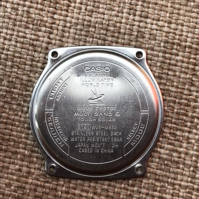Back Case Casio WVA M630