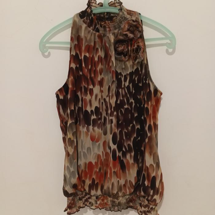 Baju Atasan Wanita Keren Cool Merek BCX, LD: 88 cm