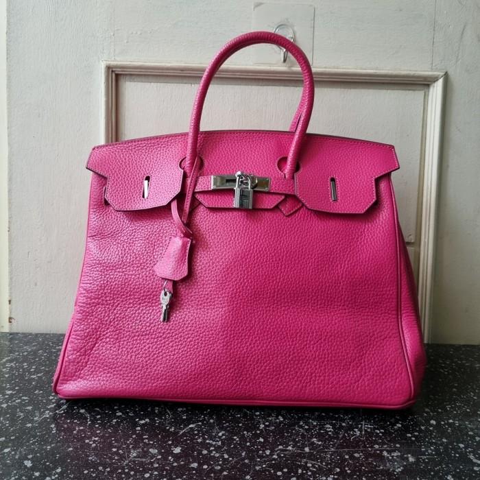TAS PESTA TENTENG KULIT ASLI WANITA KERMES SECOND BRANDED IMPORT
