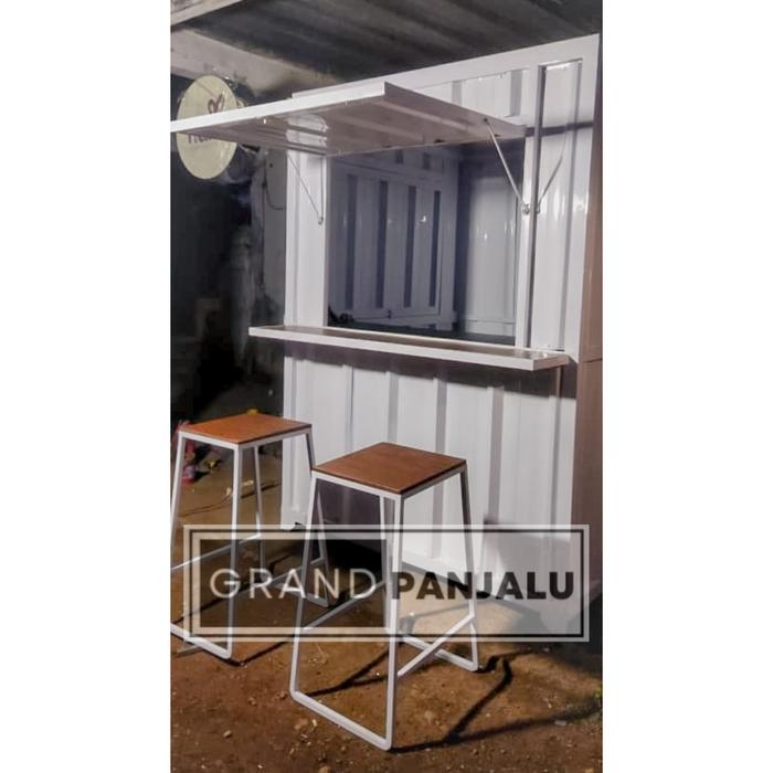 BOOTH CONTAINER UKURAN 1,5X1,5X2M CUSTOM