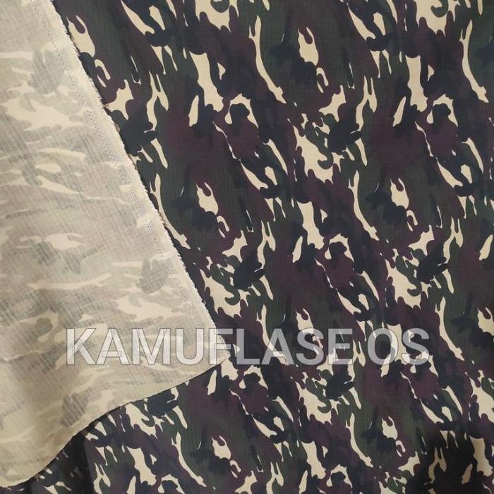 Bahan Kain Banser loreng Ori nasional Loreng Banser~ PER YARD