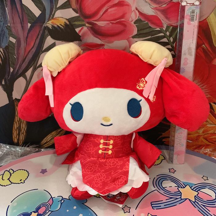 Boneka my melody cheongsam merah furyu